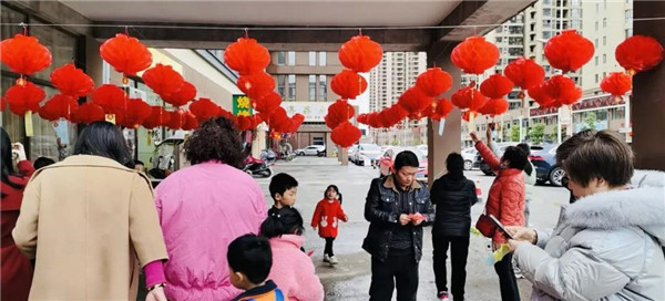 古鎮(zhèn)天御、古鎮(zhèn)景元開展元宵節(jié)猜燈謎活動