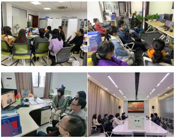 市古鎮(zhèn)投資公司工會組織職工收看全國脫貧攻堅總結(jié)表彰大會