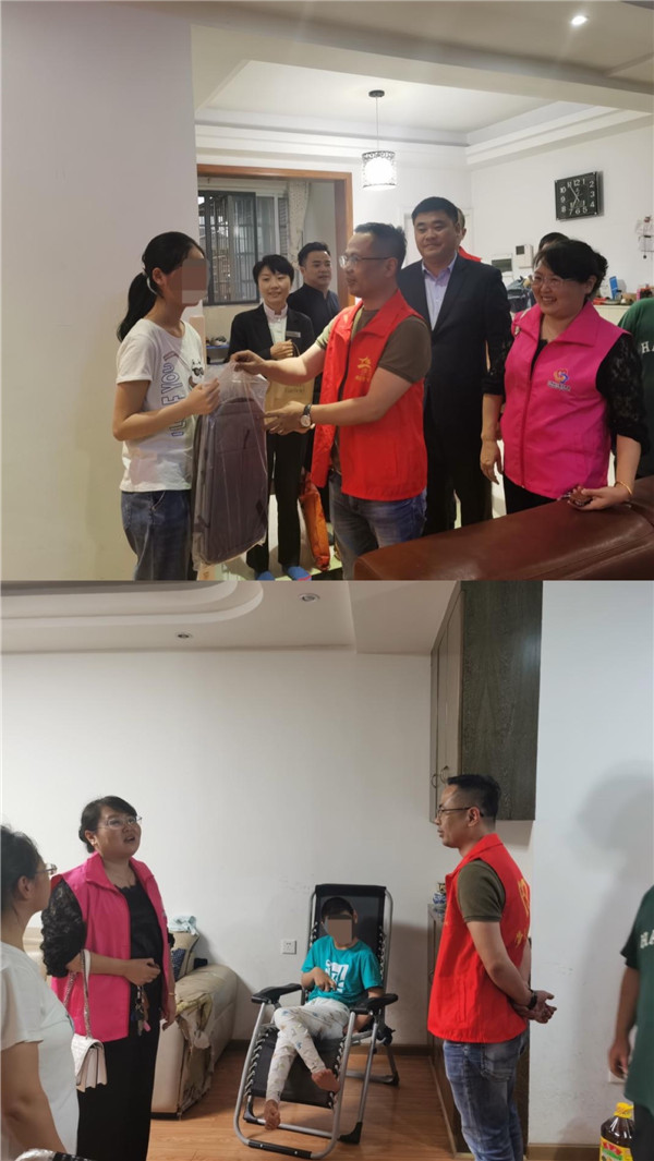 關(guān)愛兒童，黨員志愿者在行動(dòng)