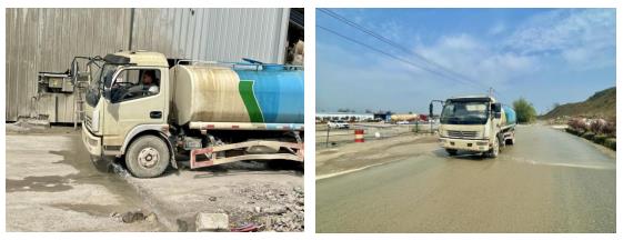 助力藍天保衛(wèi)戰(zhàn)！市古鎮(zhèn)混凝土公司開展揚塵治理專項整治行動