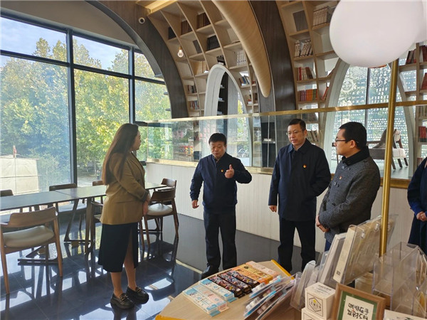 市國資委黨委書記、主任朱平生到市古鎮(zhèn)商旅文公司調研